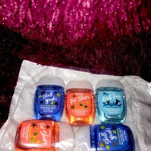 5 PACK ASSORTED POCKETBAC HAND SANITIZER